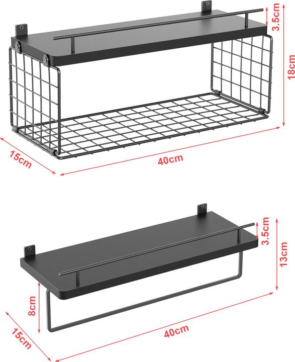 Actual product image En.Casa Voss (40 x 15 x 18 cm)
