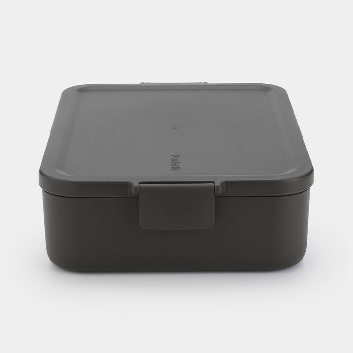 Productafbeelding Brabantia Lunchbox Make & Take 25,5 x 16,7 x 6,2 cm, Donkergrijs