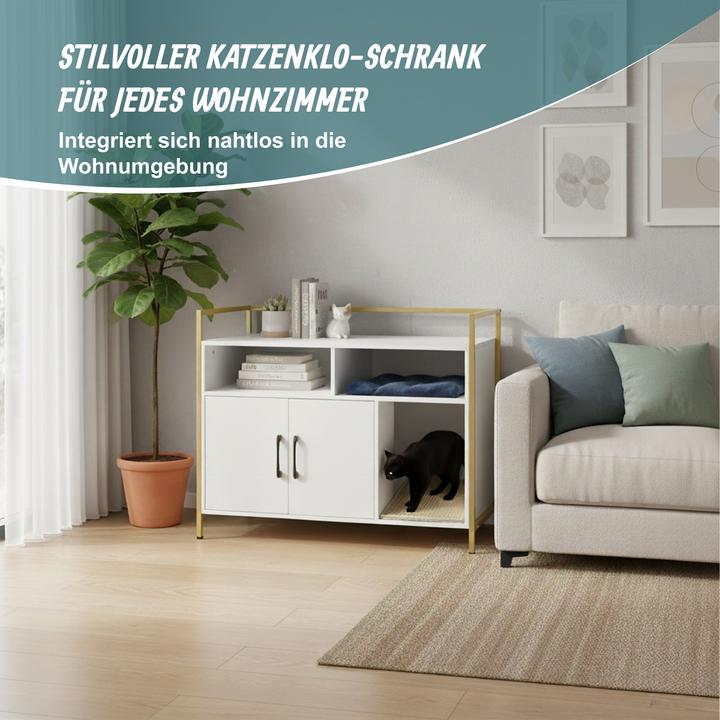 Produktbild Relaxdays Katzenschrank (Katzenklo geschlossen)