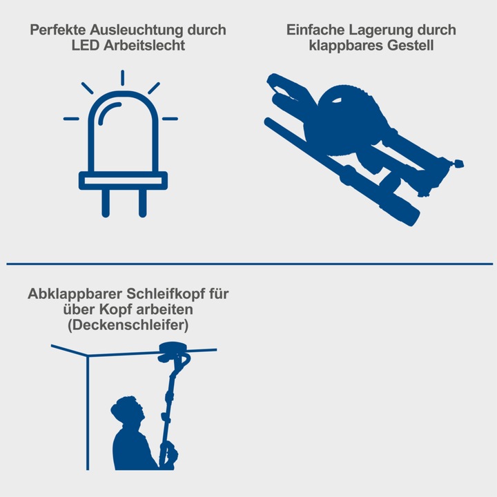 Produktbild Scheppach DS920X (Wand- & Deckenschleifer, 735.50 W)