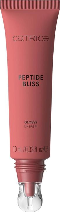 Actual product image Catrice Peptide Bliss Glossy Lip Balm (#8F403F)