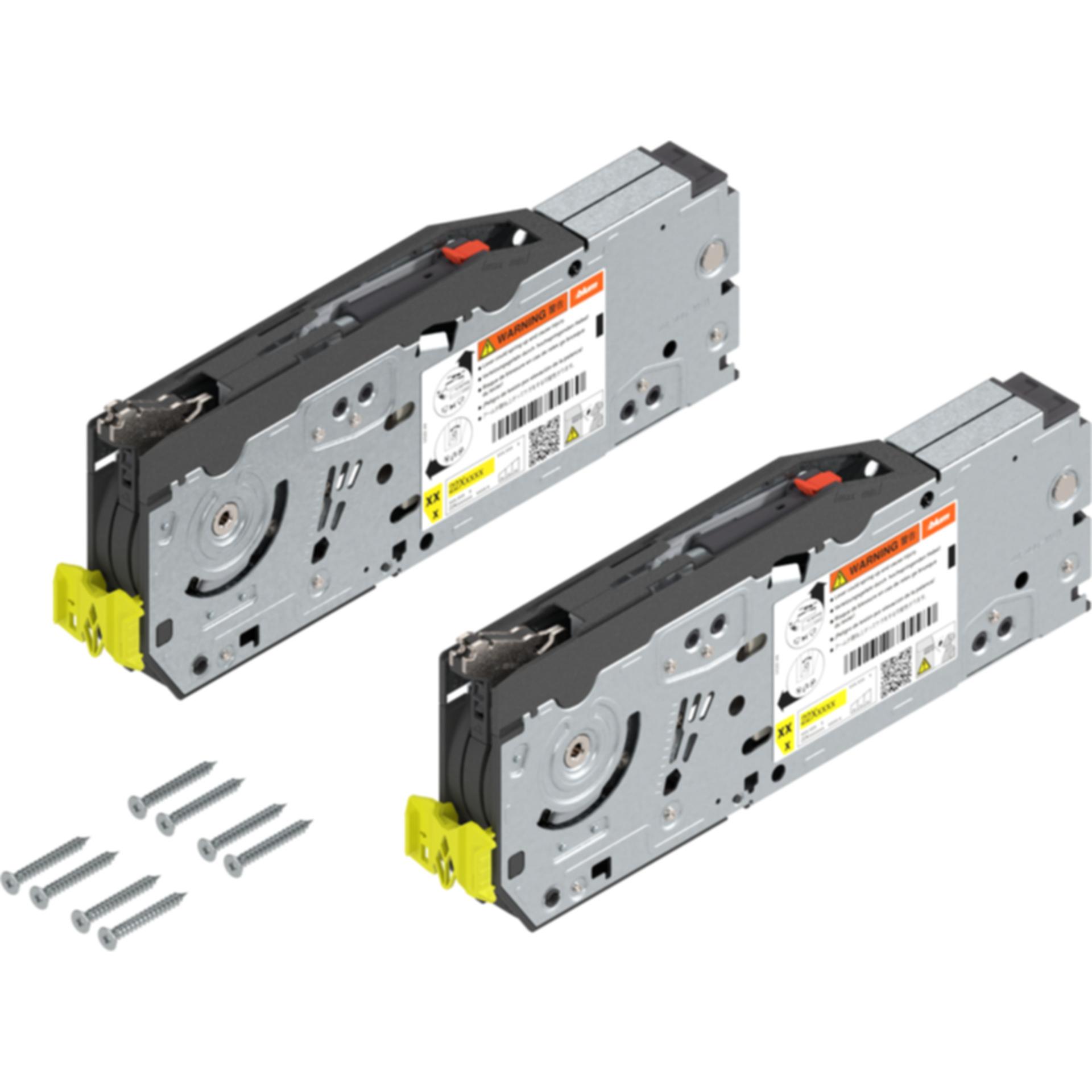 Blum, Montaggio di mobili, Base forza per ribalta pieghevole AVENTOS HF top