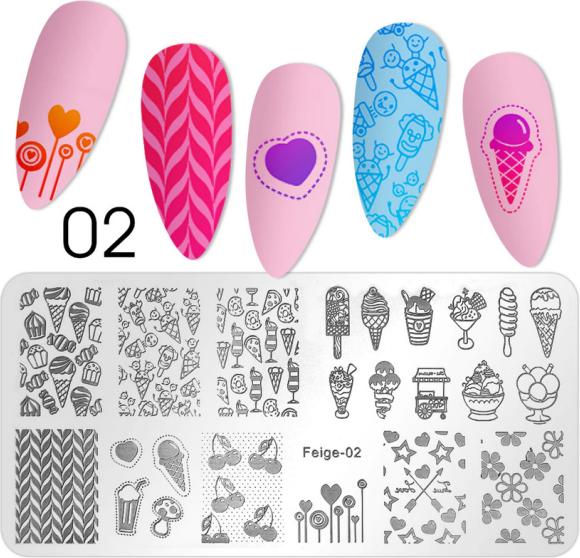 MoYou London Nail Art Stamping Fig 02