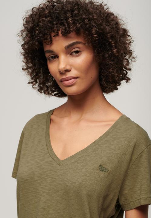 Produktbild Superdry Studios Slub Emb Vee Tee (12XL)