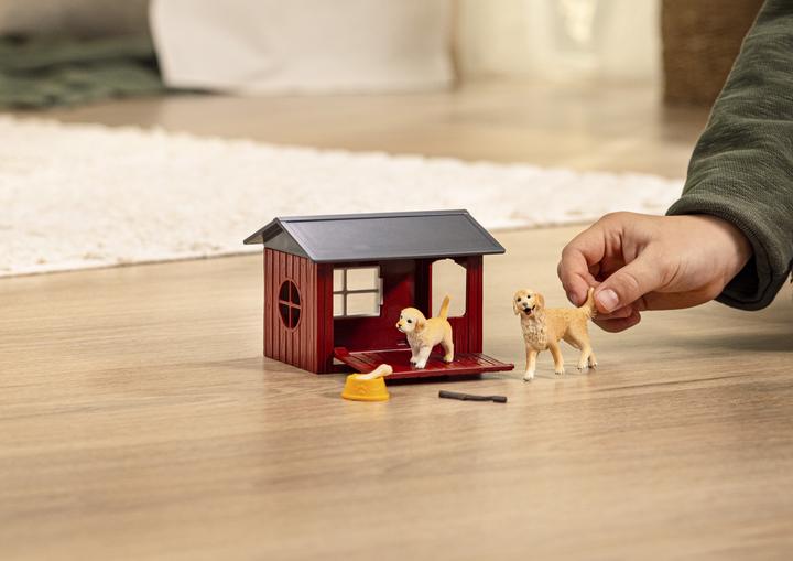 Immagine prodotto Schleich Cuccia per cani con golden retriever