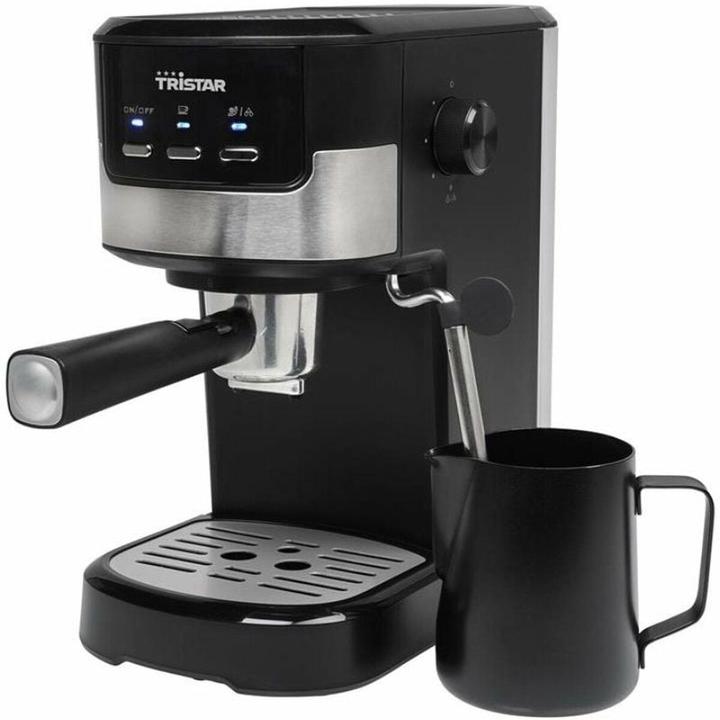 Productafbeelding Tristar CM-2278 Espressomachine met portafilter zwart, roestvrij staal 1100W