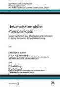 Actual product image Unternehmensrisiko Pensionskasse (German, Christoph B. Bühler, Daniel Häring, 2013)