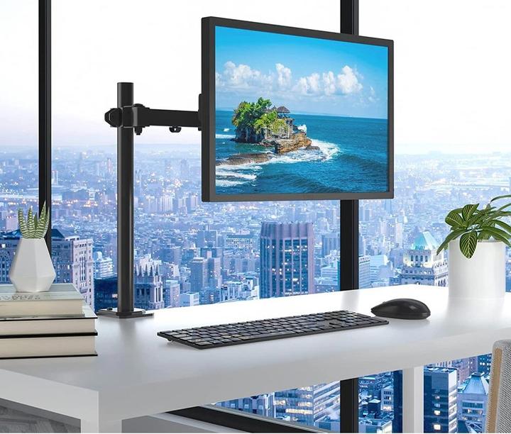Actual product image Techly Mounting Kit for Monitor (Adjustable Arm) - Black - Screen Size: 33- (Table, 32.01")