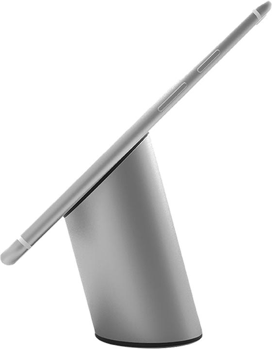 Immagine prodotto Helit Portacellulare THE MAGIC STAND, alt. x largh. x prof. 102 x 47 x 68 mm, argento.