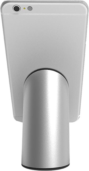 Immagine prodotto Helit Portacellulare THE MAGIC STAND, alt. x largh. x prof. 102 x 47 x 68 mm, argento.