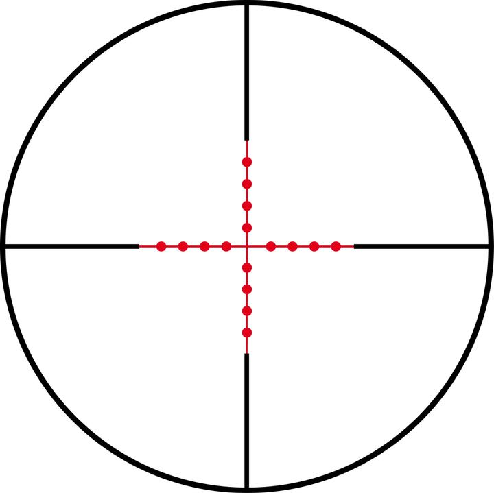 Actual product image Konus Riflescope Konuspro AS-34 2-6x28 (6 x, 28 mm)
