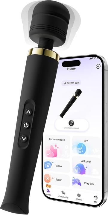 Produktbild Gobeken App-gesteuerter Stabvibrator mit 20 Modi