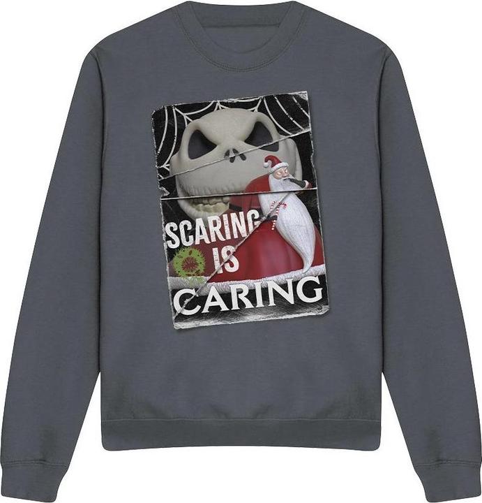 Immagine prodotto The Nightmare Before Christmas Scaring Is Caring Felpa Adulto Unisex (M)