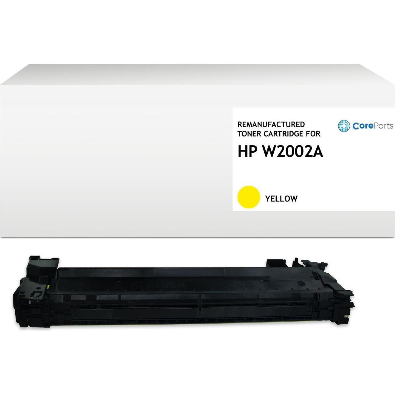CoreParts, Toner, Toner Yellow for HP, Pages: (Y)