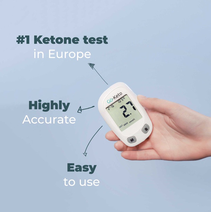 Actual product image Go-Keto Keto Kickstart Set (Glucose monitors)