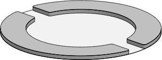 Actual product image Ergonomic Solutions Double-sided adhesive tape