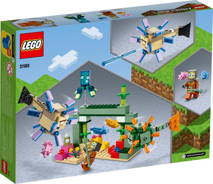 Actual product image LEGO The Guardians' Duel (21180, LEGO Minecraft)
