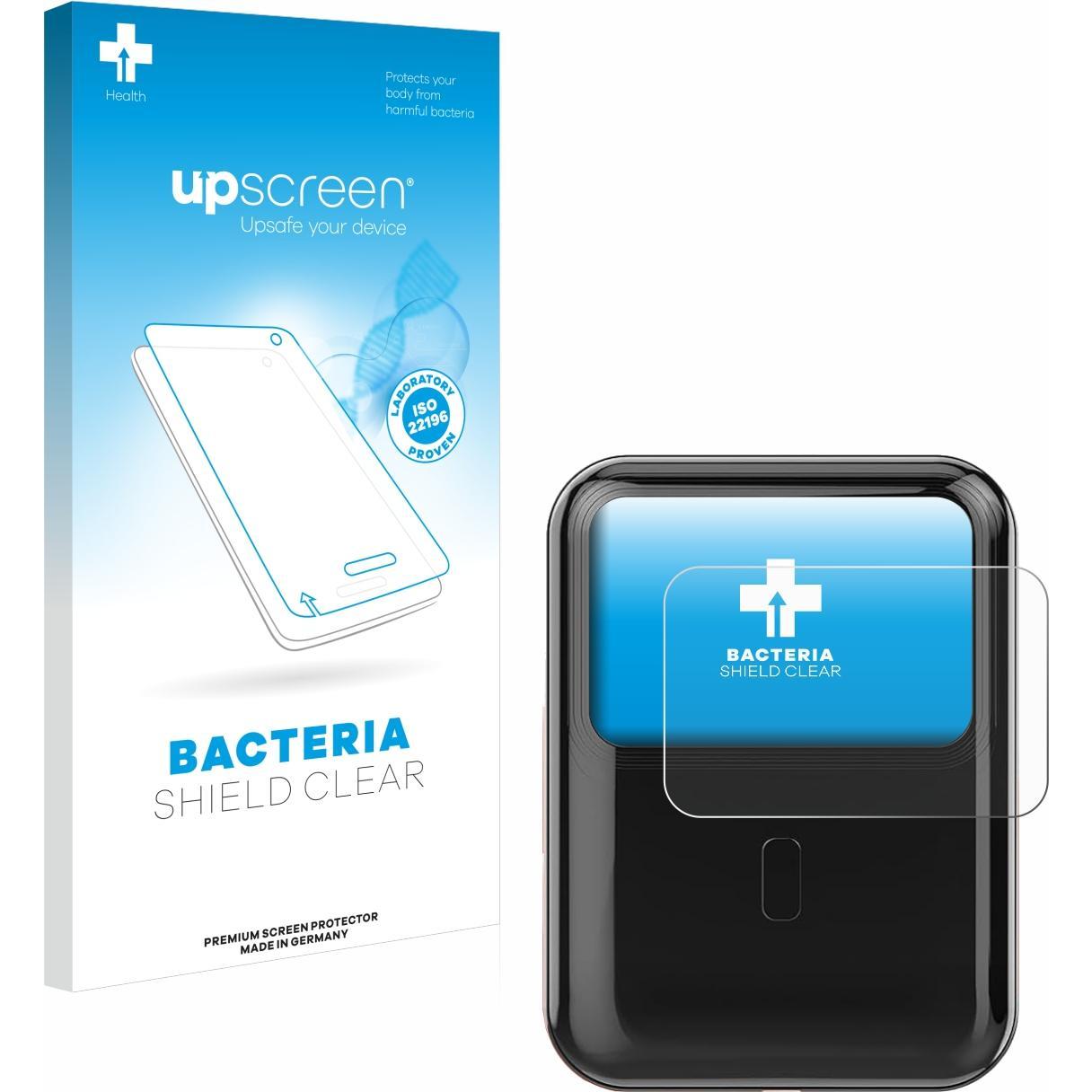 upscreen Schutzfolie Displayschutz Displayschutzfolie Folie Klar antibakteriell, Powerbank, Transparent