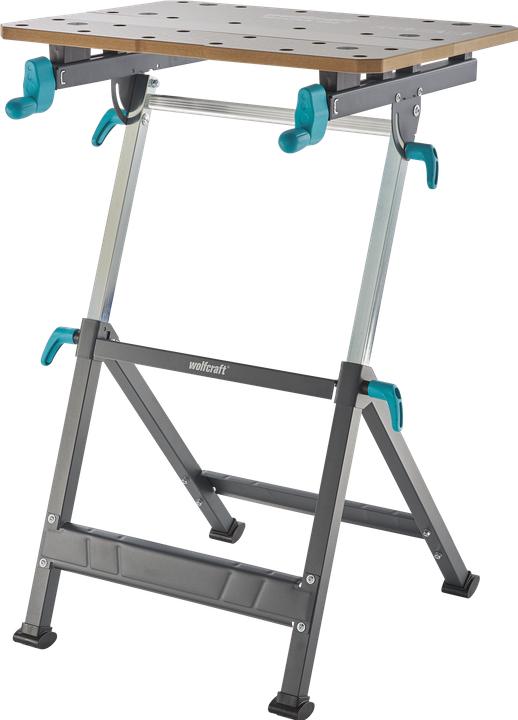 Actual product image wolfcraft 1 MASTER 650 ERGO clamping table (65 cm, 72 cm)