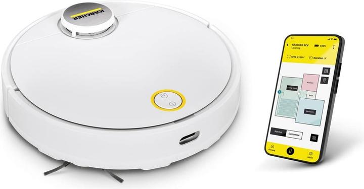 Actual product image Kärcher RCV 3 (2500 Pa, Wiping cloth)