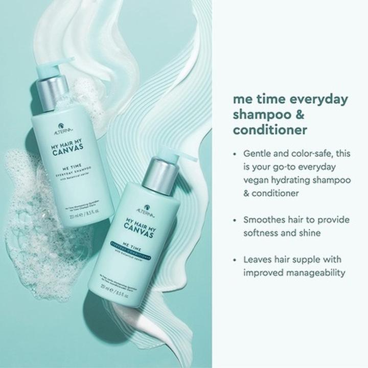 Actual product image Alterna My Hair My Canvas - Me Time Everyday Shampoo (251 ml, Liquid shampoo)