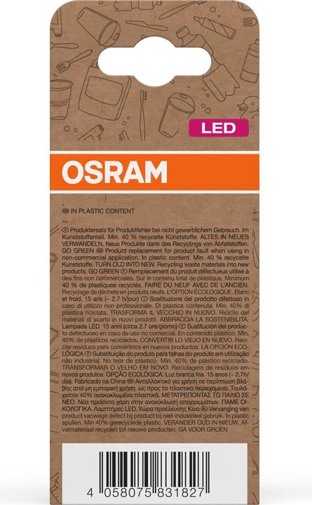 Produktbild Osram LED Pcr Lamps With Classic A (E27, 8.50 W, 806 lm, 6 x, F)