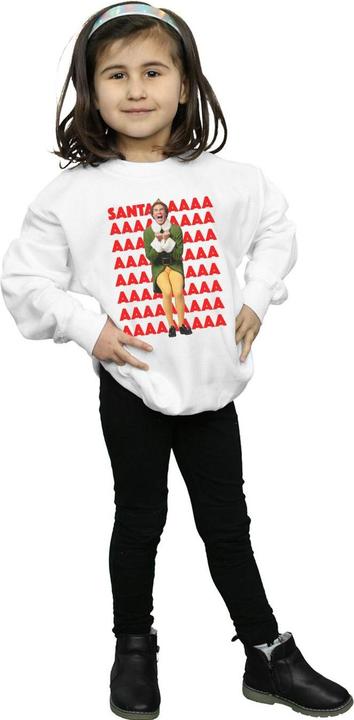 Produktbild Elf Buddy Santa Scream Sweatshirt Mädchen (152, 158)