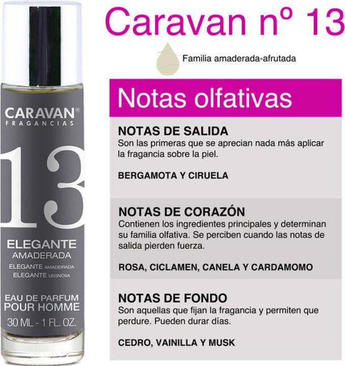Immagine prodotto Caravan PROFUMO DA UOMO Nº13 30ML (Eau de parfum, 30 ml)