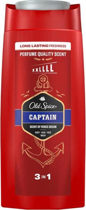 Old Spice Captain (Liquid shampoo, 675 ml)