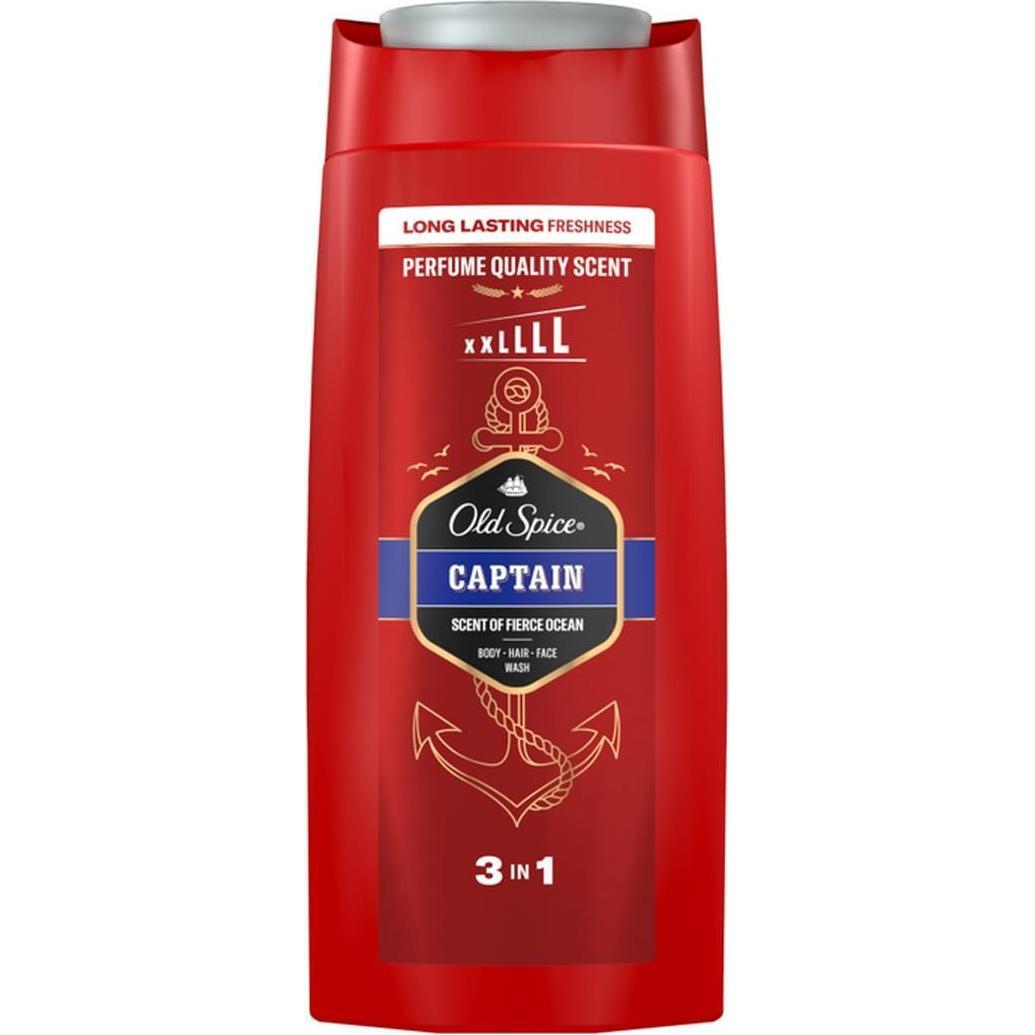 Old Spice, Shampoo, Capitano (Shampoo liquido, 675 ml)