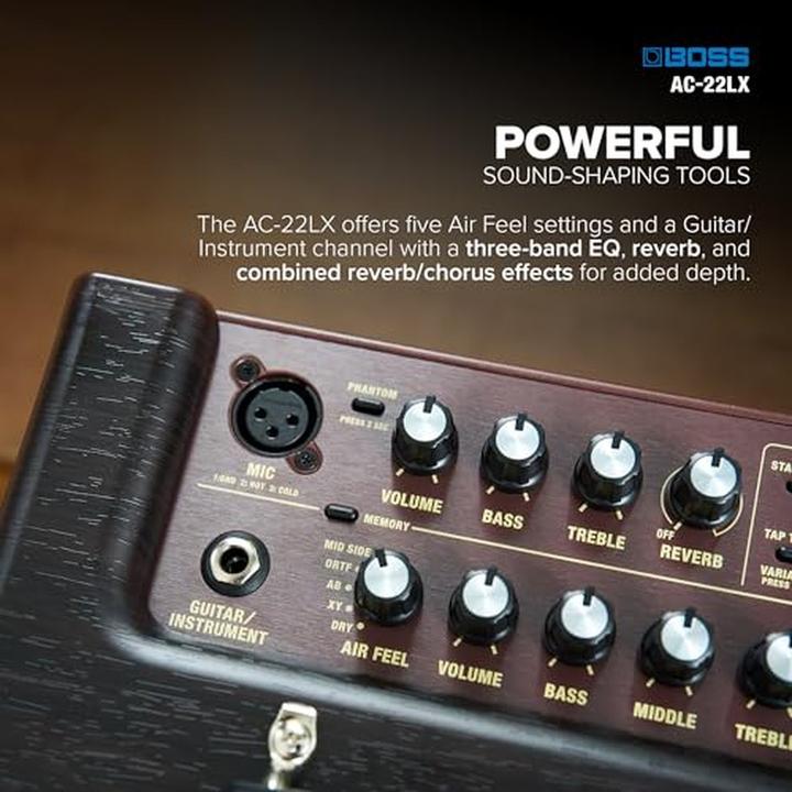 Actual product image BOSS (Electronics) AC- amplificatore acustico 22LX (Guitar, 10 W)