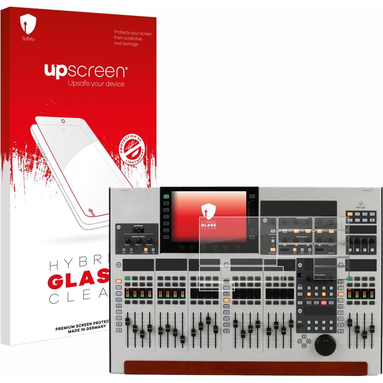 upscreen Schutzglas Schutzfolie Displayschutz Display Schutz Glas Folie klar, MP3 + Media-Player Zubehör