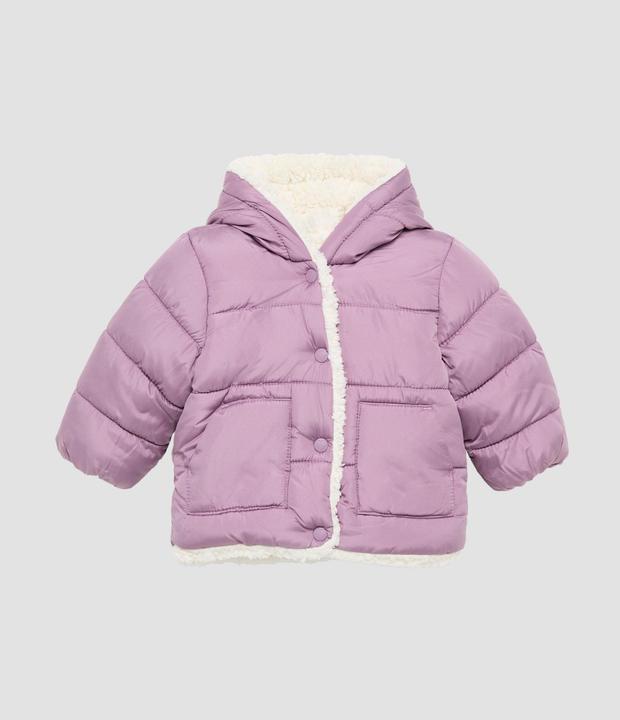 Actual product image S.Oliver Outdoor-Jacke Steppjacke mit Teddyplüsch-Futter (92)