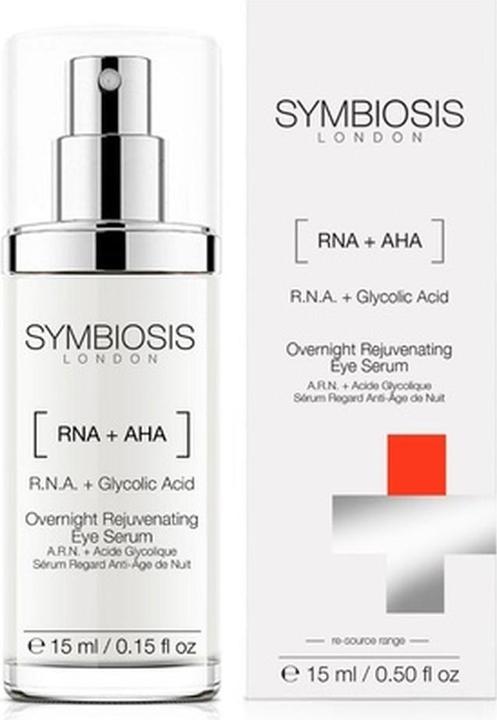 Produktbild Symbiosis Rna Glykolsäure - Verjüngendes Augenserum für die Nacht (Augenpflege Serum, Nacht)