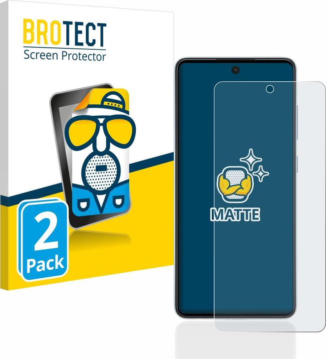 Produktbild BROTECT Entspiegelungs-Schutzfolie Displayschutz Matt (2 Stück, Samsung Galaxy A52 5G)