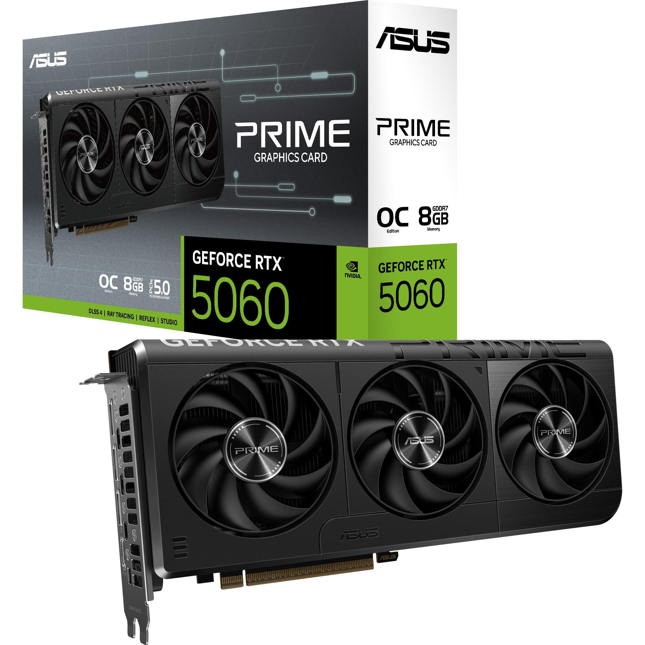 ASUS Prime GeForce RTX 5060 OC (8 GB), Grafikkarte