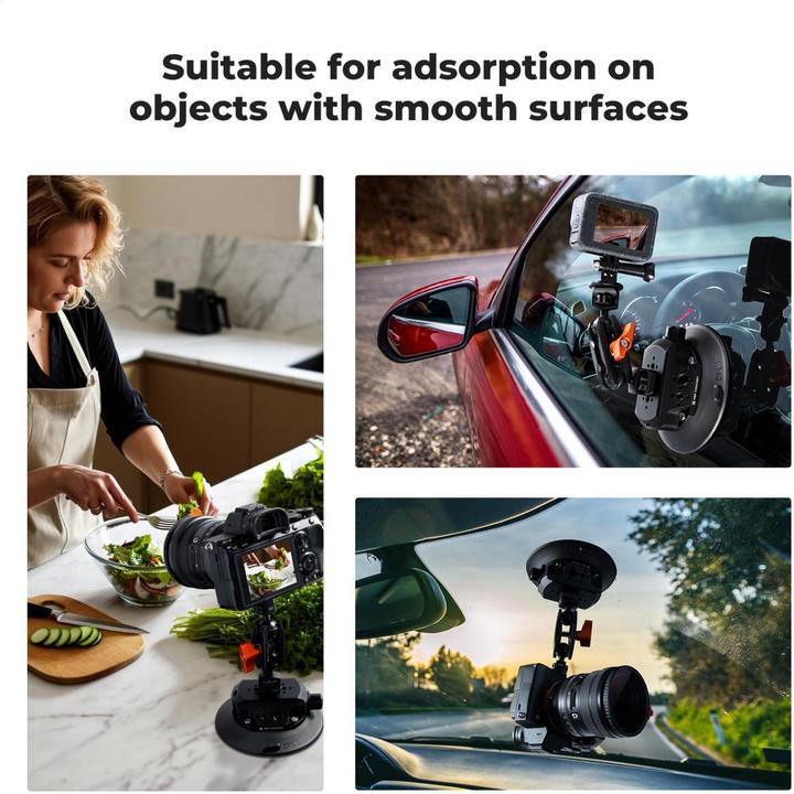Image du produit K&F Concept Suction Cup Camera Mount