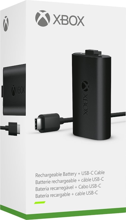 Immagine prodotto Microsoft Xbox Play & Charge Kit (USB-C) (Xbox Series X, Xbox One X, Xbox One S, Xbox Serie S)