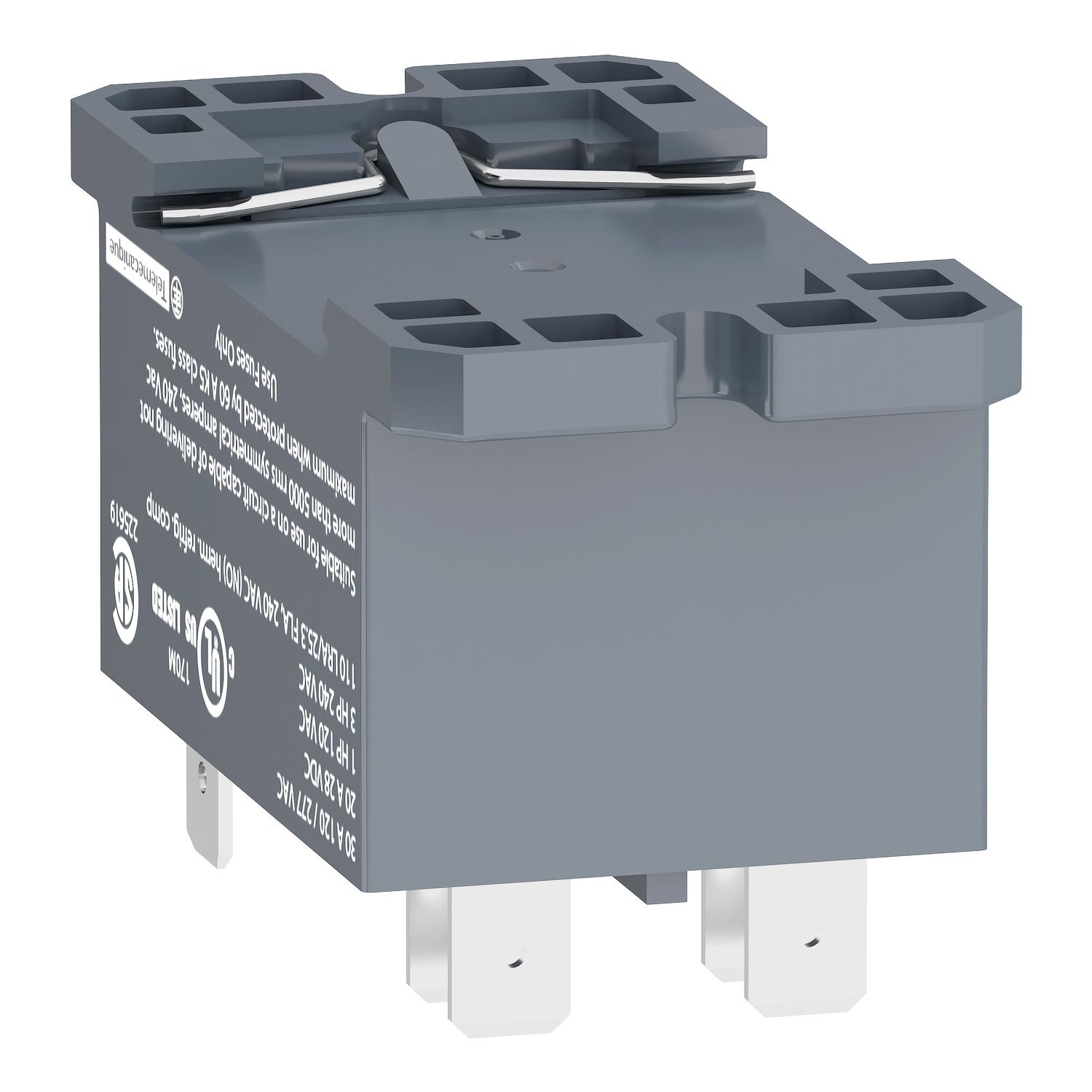 10x Schneider Electric Leistungsrelais RPF, 2 S, 30 A, 24 VDC RPF2ABD, Relais