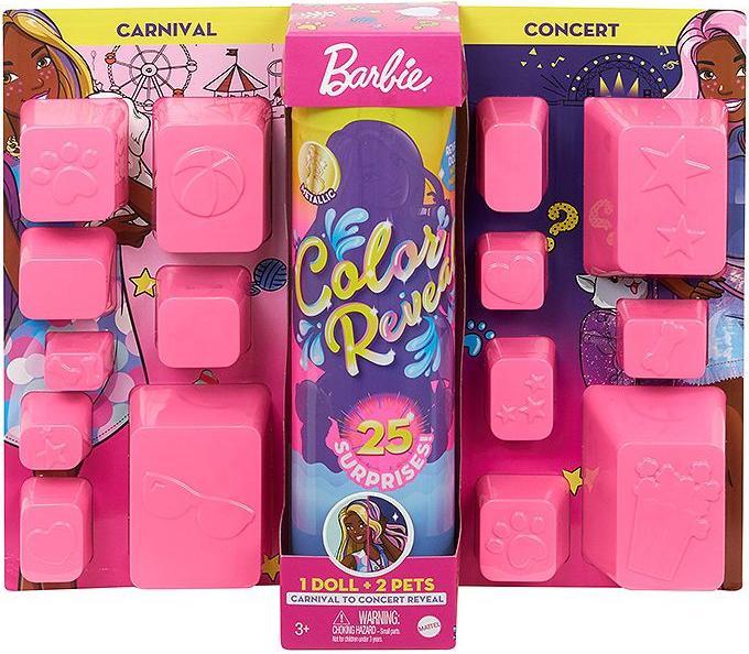 Barbie Ultimate Color Reveal Puppe Jahrmarkt und Konzert