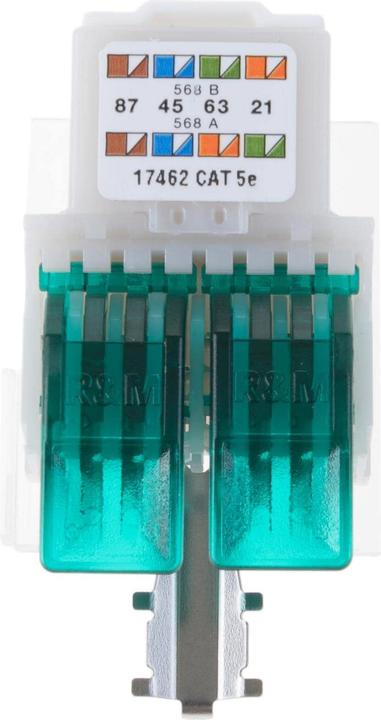 Actual product image R&M R+M freenet connection module Cat. 5e (Cable Accessories)