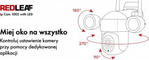Image du produit Redleaf Caméra IP Cam 1002 z lampą LED (1920 x 1080 Pixels)
