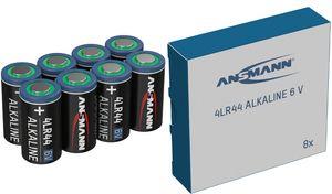 Produktbild Ansmann ANS 1520-0014 - Alkaline Batterie 4LR44 8er-Pack - Batterie - 4LR 44 (8 Stk., LR44)