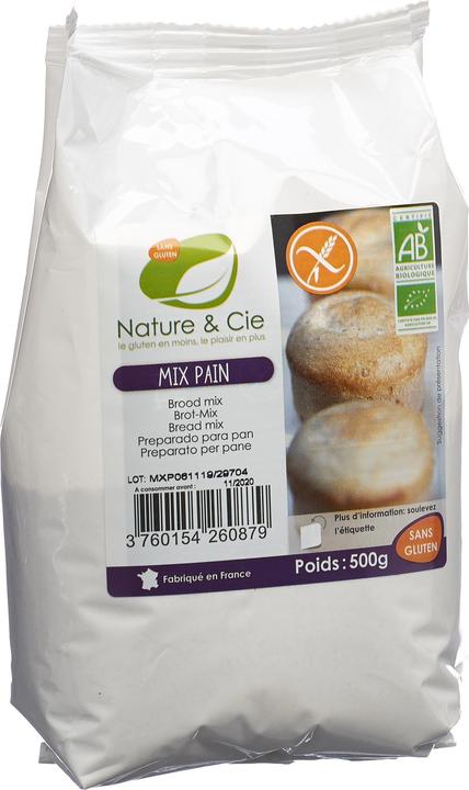 Actual product image Nature et Cie Bread mix (500 g)