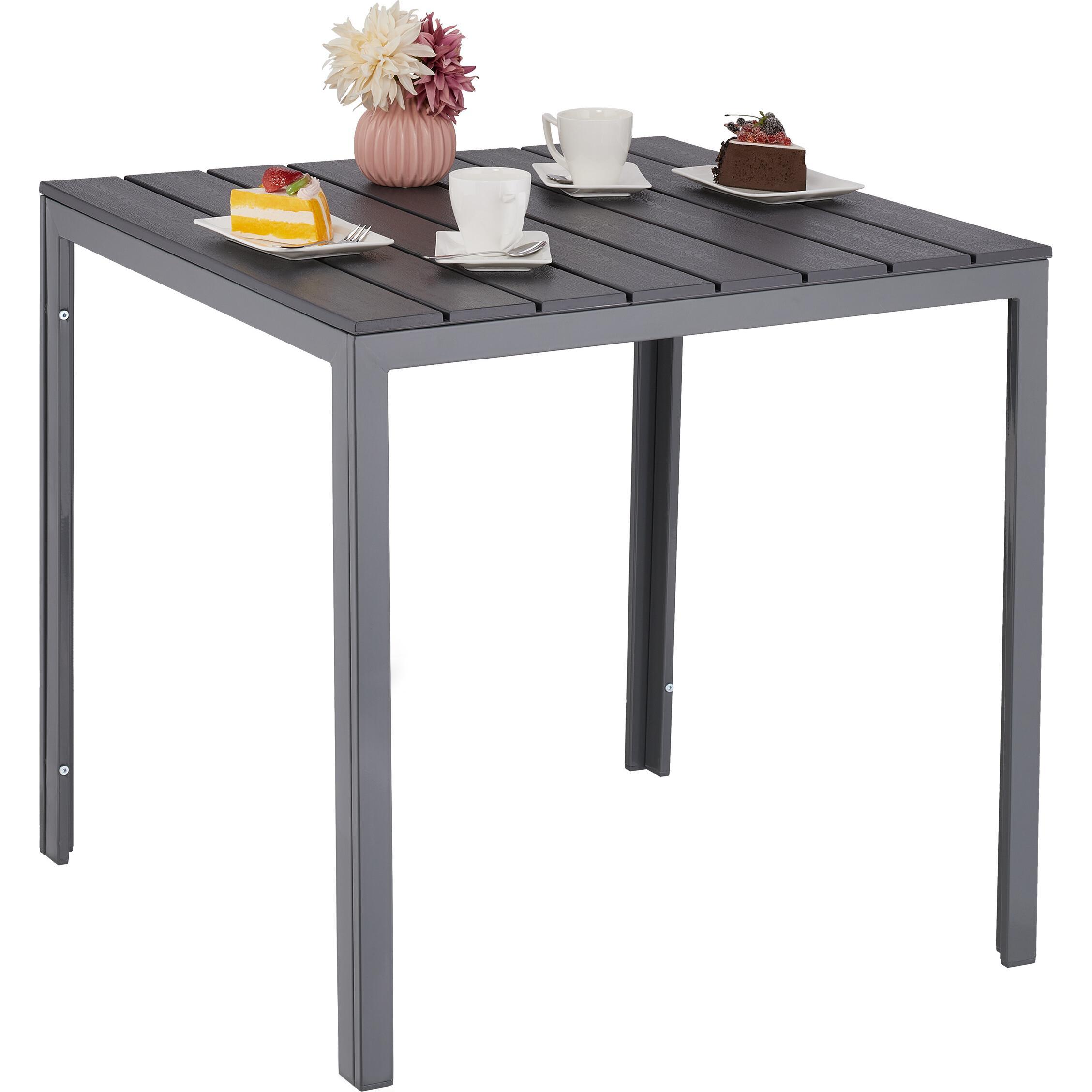 Thumbnail - Relaxdays, Gartentisch + Balkontisch, Gartentisch (78 cm)