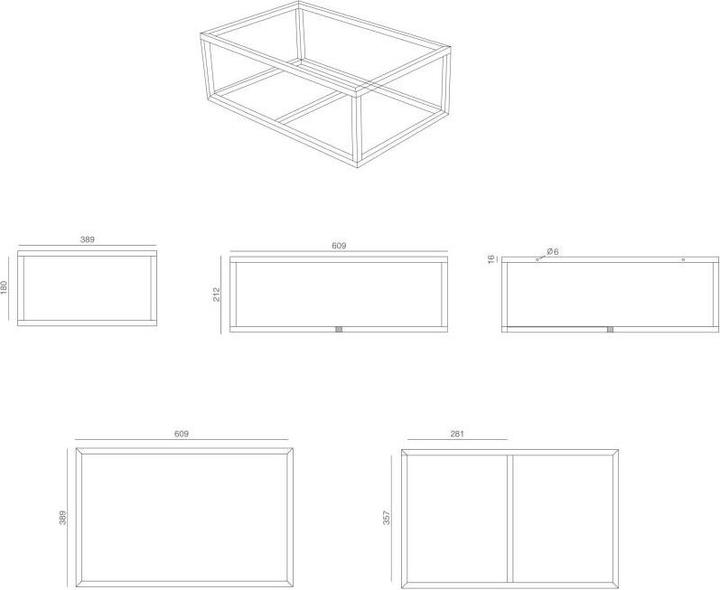 Immagine prodotto Shower Design Ticino (390 mm, 610 mm)
