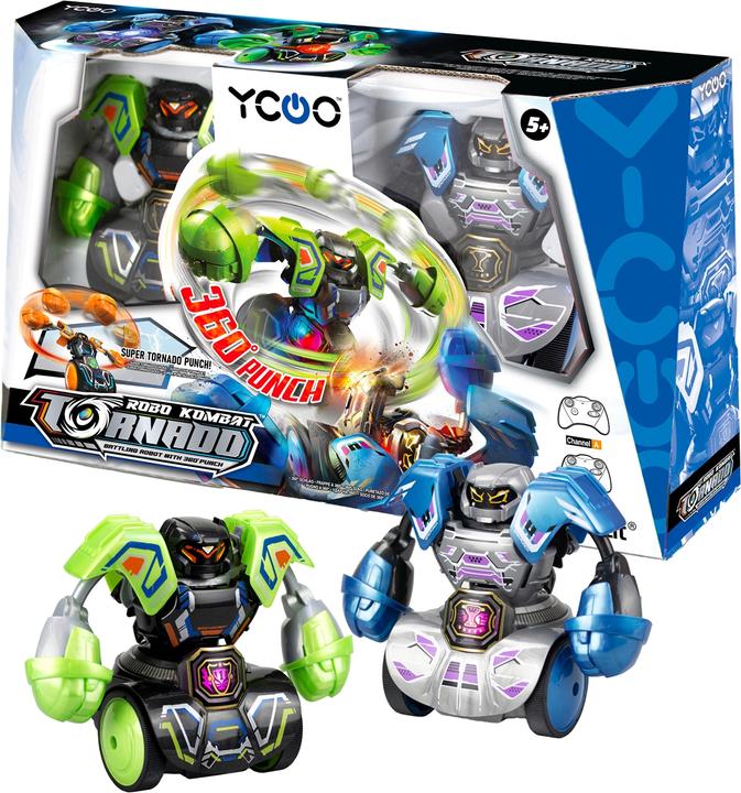 Actual product image Silverlit Robo Combat Tornado Battle Pack
