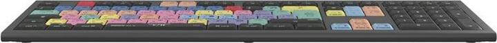 Actual product image Logickeyboard Adobe Premiere Pro CC Astra 2 Keyboard USB QWERTZ German Grey (Germany, Cable)