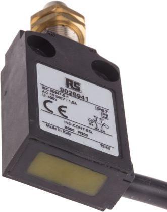 Produktbild RS PRO LS IP67 plain plunger fix. nuts 1NO+1NC