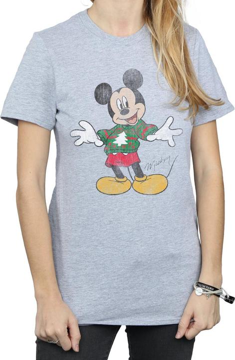 Produktbild Disney Mickey Mouse Christmas Jumper TShirt (S)